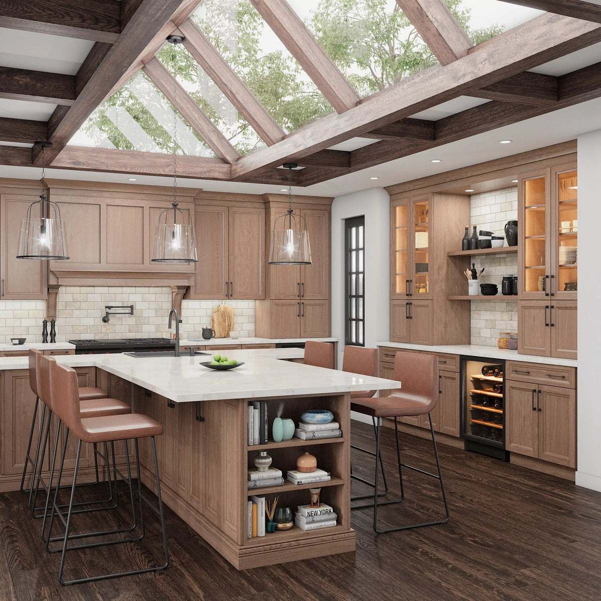 Oxford Toffee RTA Framed Kitchen and Bath Cabinets – Hopewell Cabinets