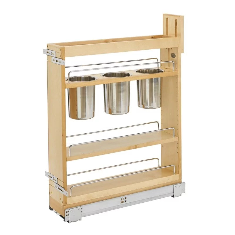 Base Cabinet Pullout Utility Organizer (Fits 9" Full Height Door Base)