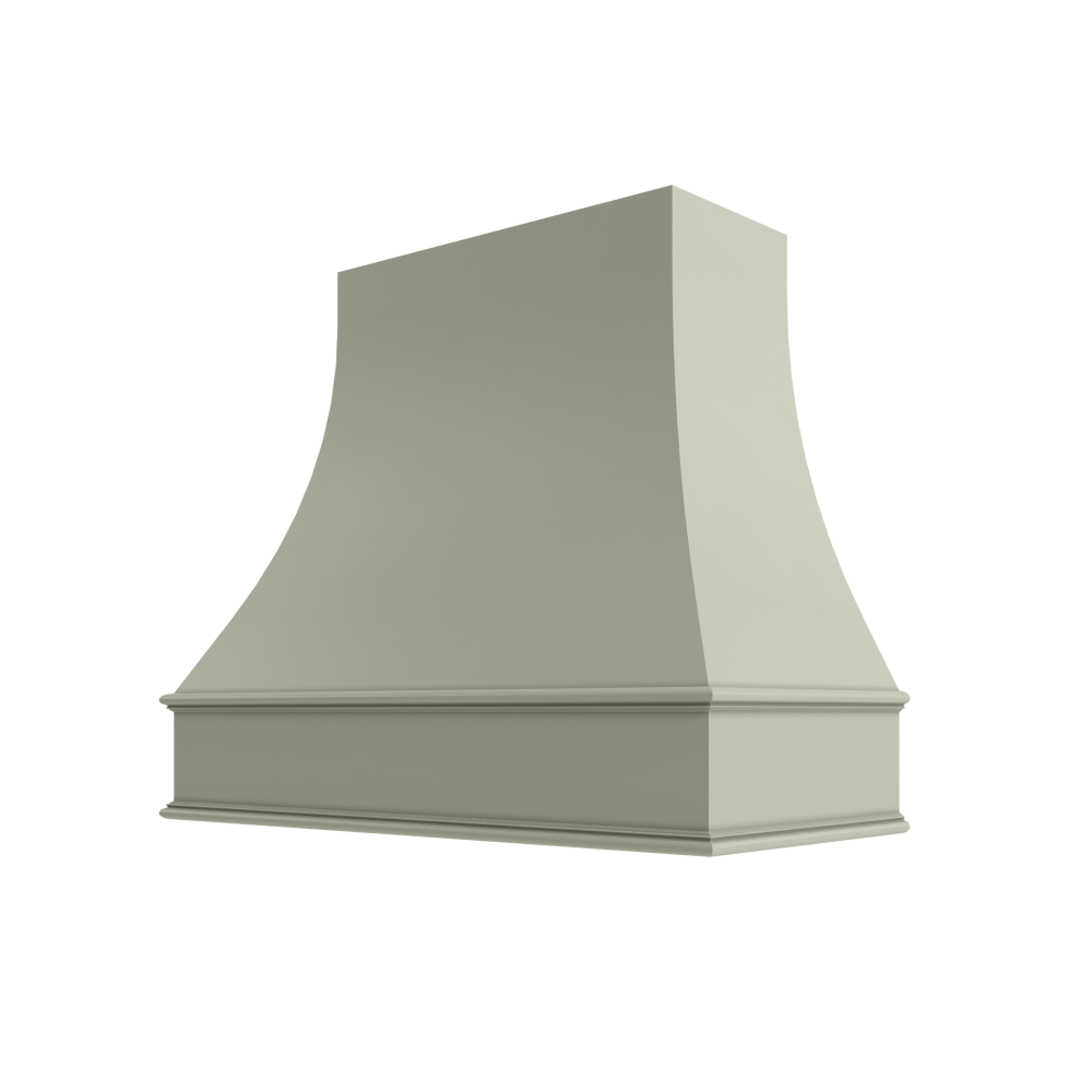 Oxford-Sage: Hood ASH 1V Ashville Sloped Classic Moulding Smooth Wood