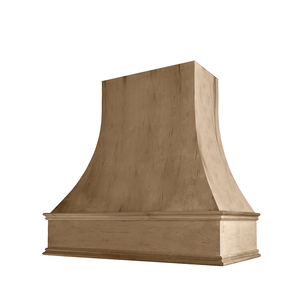 Oxford-Toffee: Hood ASH 1V Ashville Sloped Classic Moulding Smooth Wood