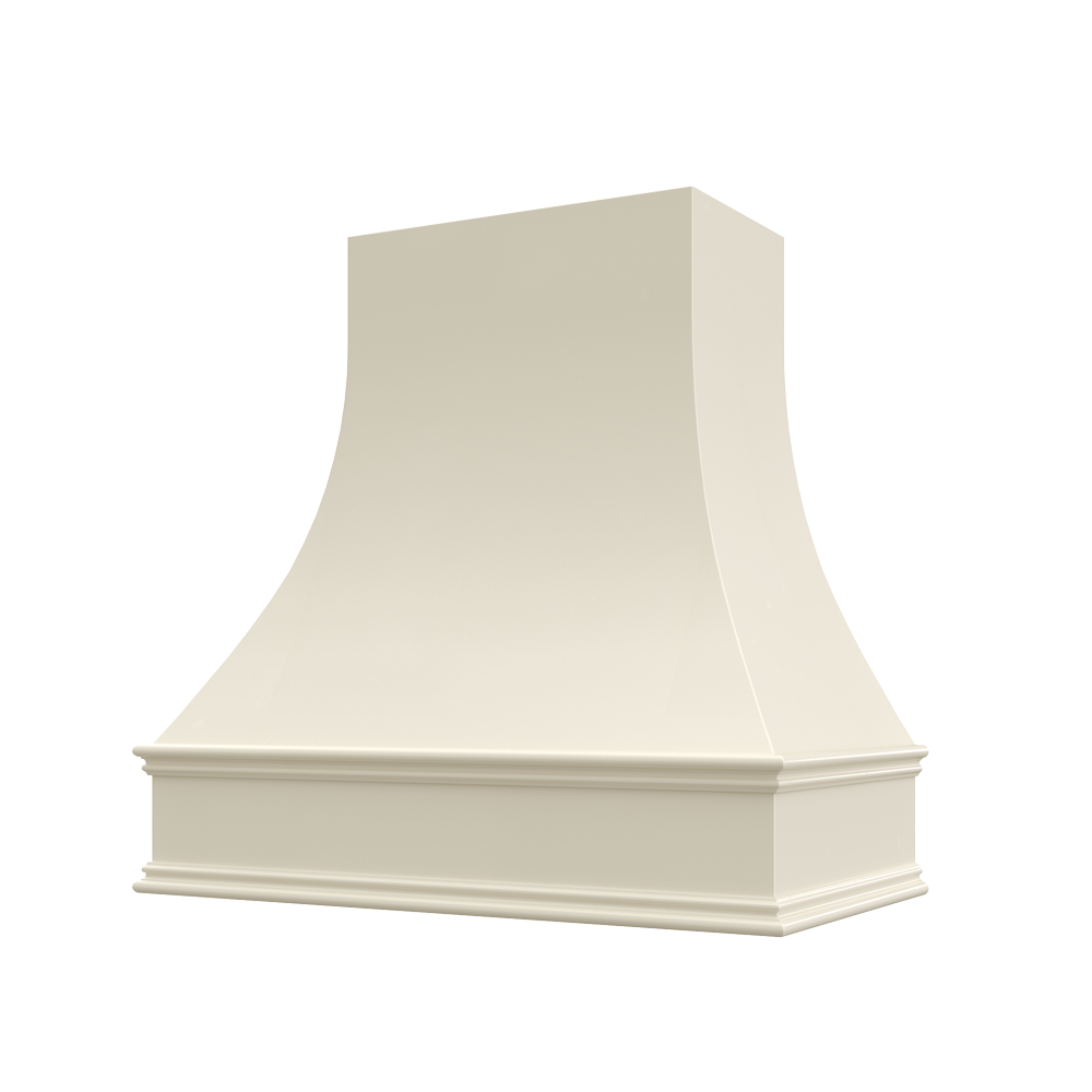 Haven-Sage: Hood ASH 1V Ashville Sloped Classic Moulding Smooth Wood