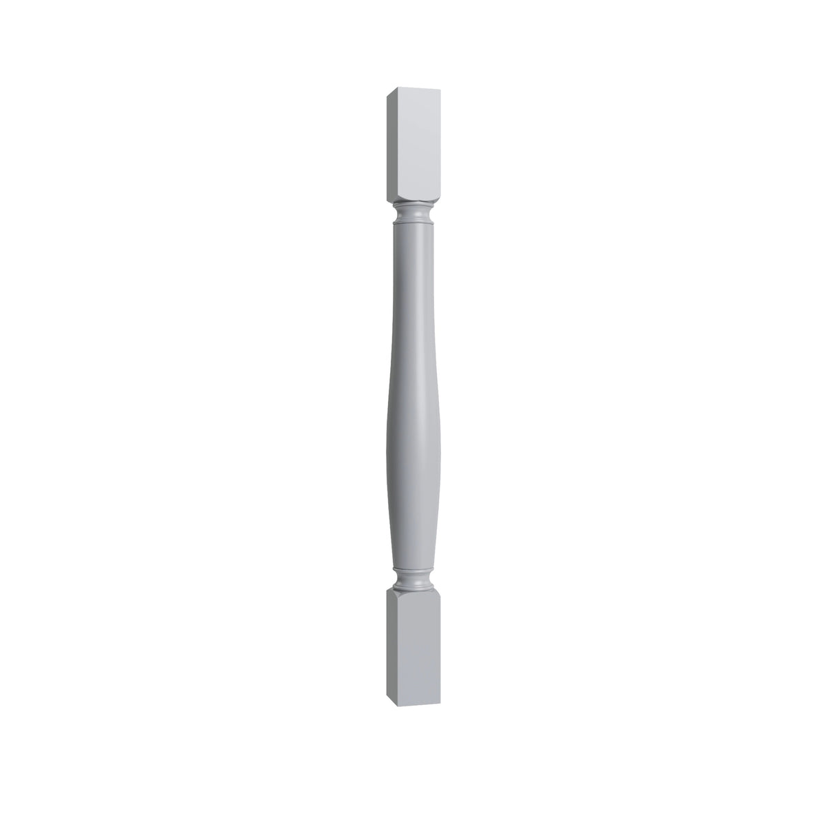 Belmont Grey Accessory Turned Post (3" or 5") x 35.5"
