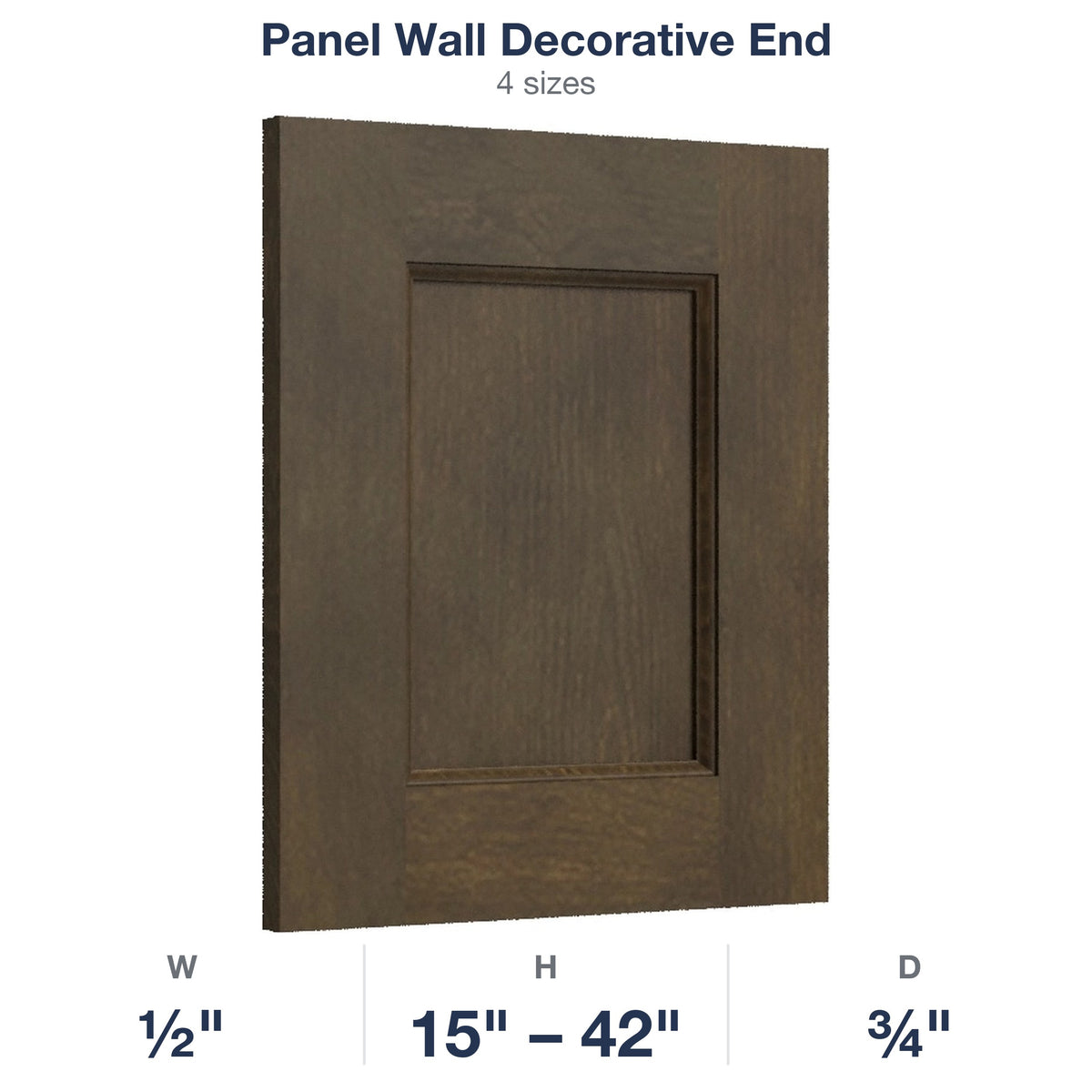 Belmont-Slate: Panel Wall Decorative End