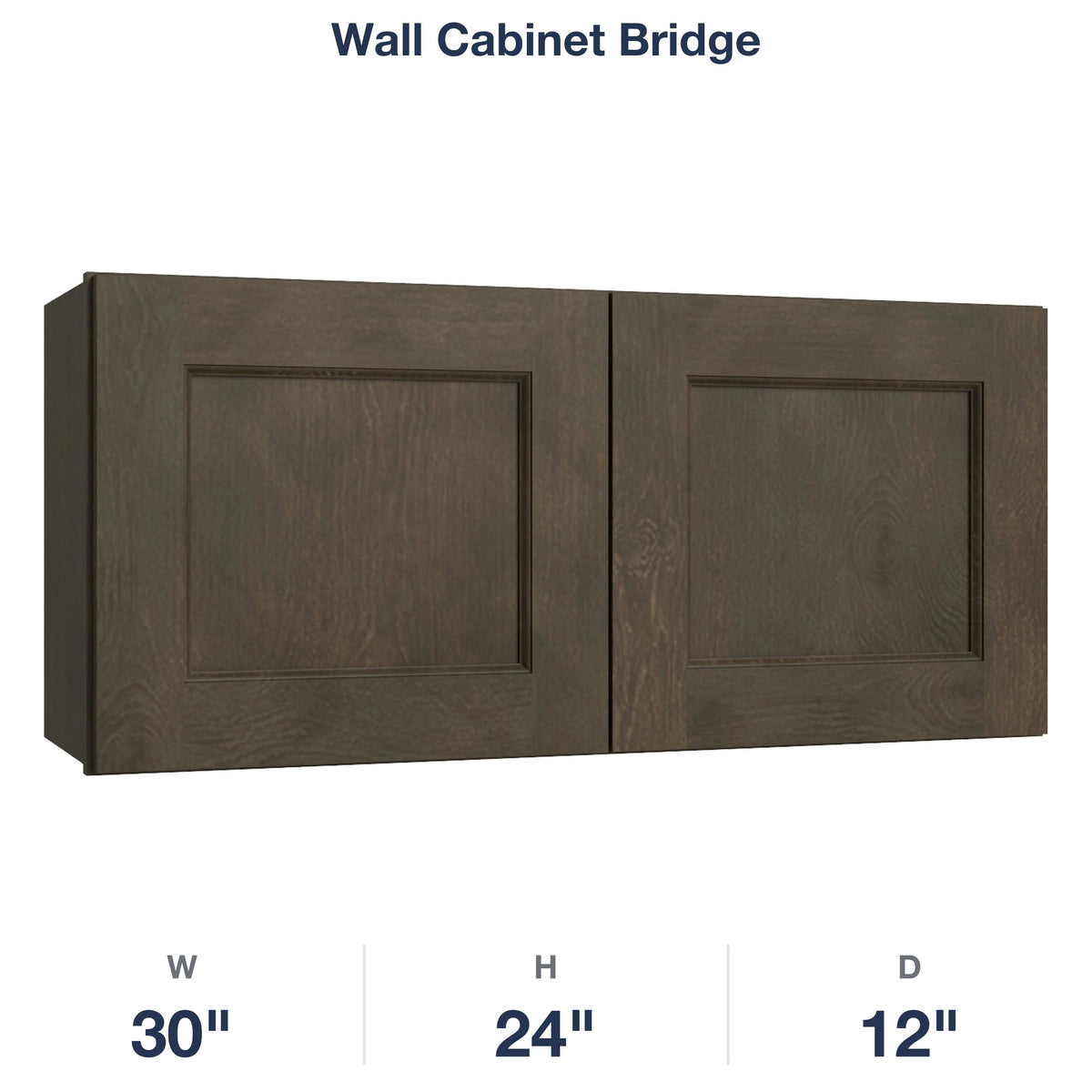 Belmont-Slate Wall Cabinet Bridge