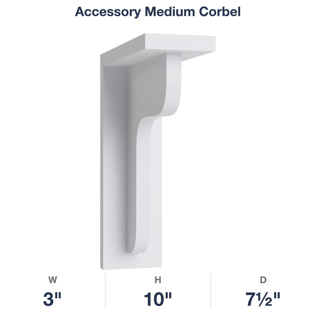 Belmont-White: Accessory Medium Corbel