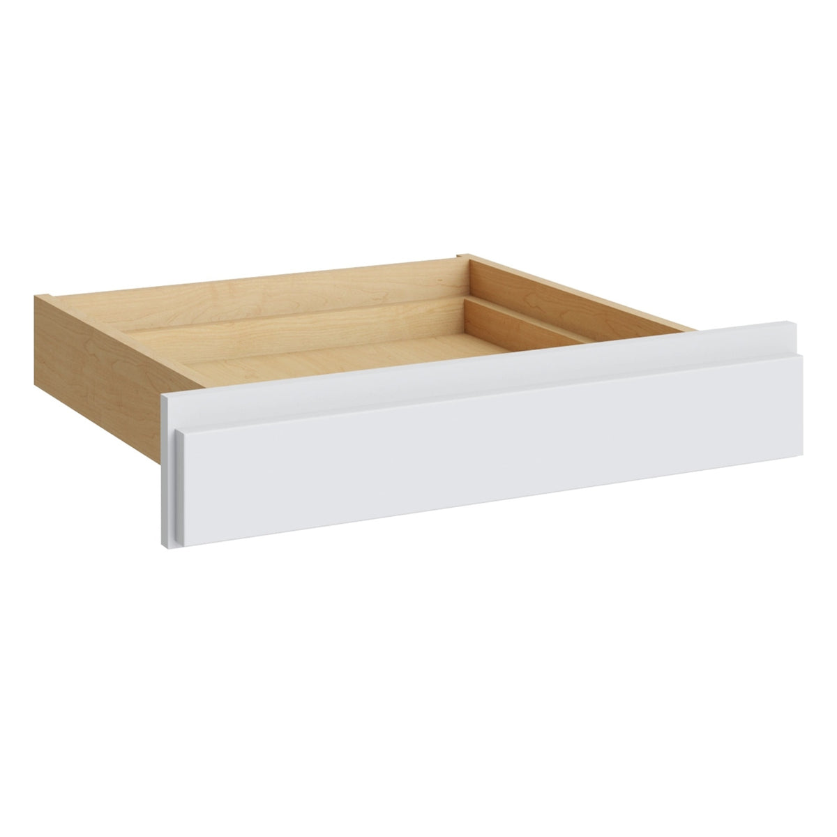 Belmont White Vanity Knee Drawer