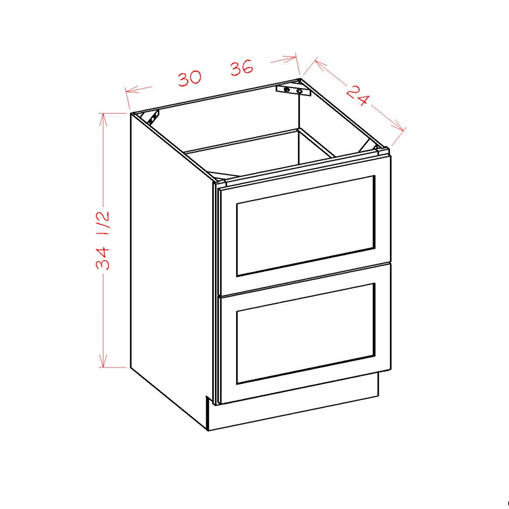 Base Cabinet 2 Drawer