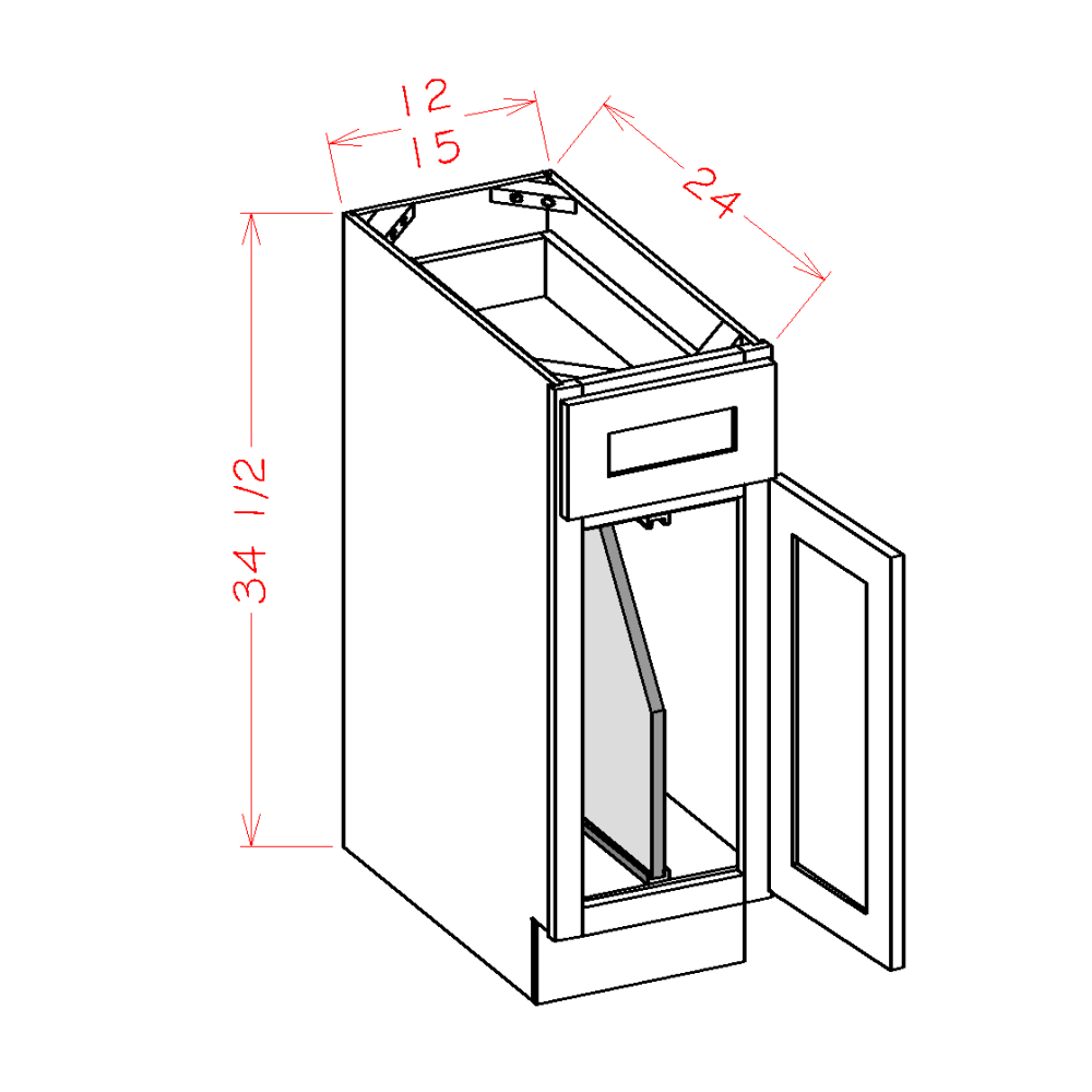 Base Tray Divider with Drawer