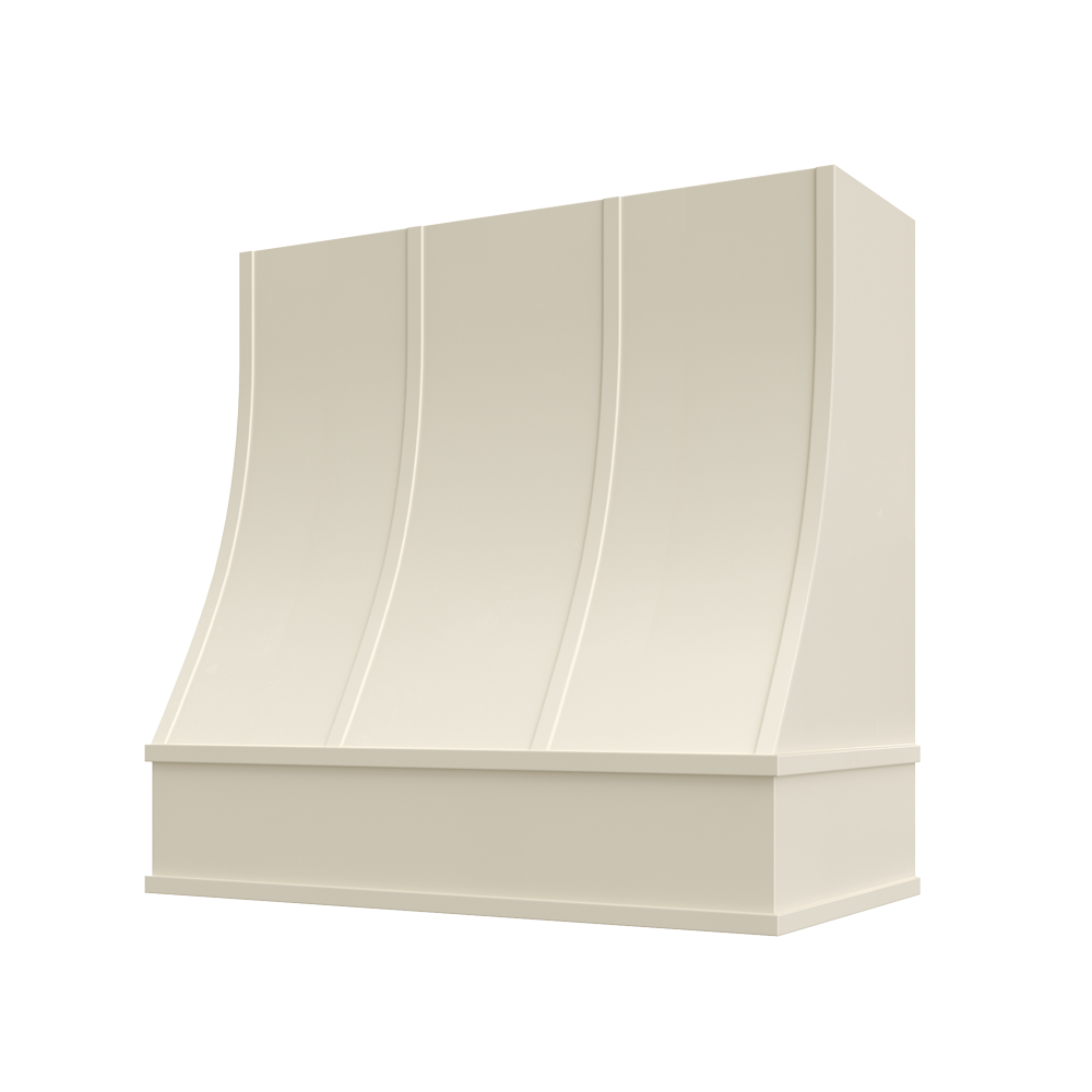 Haven-Sage: Hood CHA 2V Charlotte Sloped Flat Moulding Strapped Wood