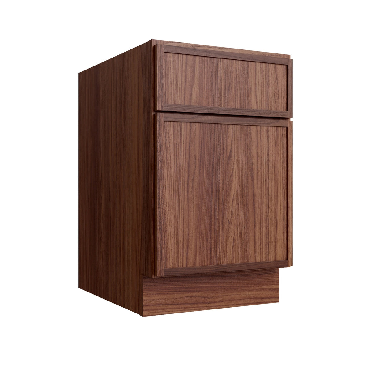 Devon Walnut Base Cabinet Drawer File