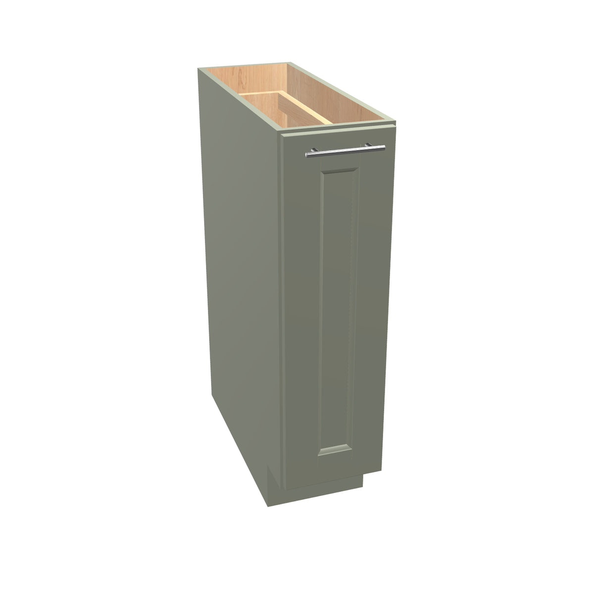 Haven Sage Base Cabinet Full-Height 9" Wide (Tray Base) - closed