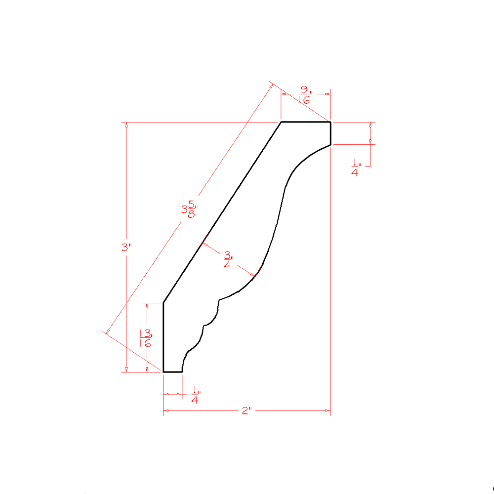 Haven Ridge Molding Decorative Crown - additional view