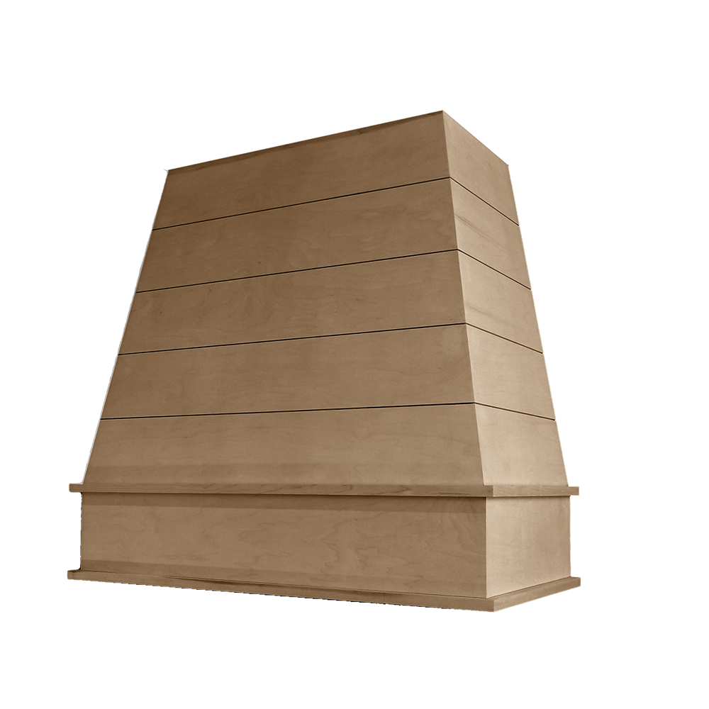 Oxford-Toffee: Hood RAL 3V Raleigh Tapered Block Moulding Shiplap Wood