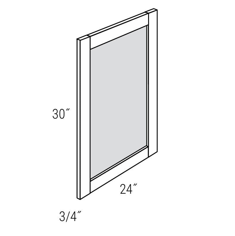 Coventry-Recessed Vanity Mirror