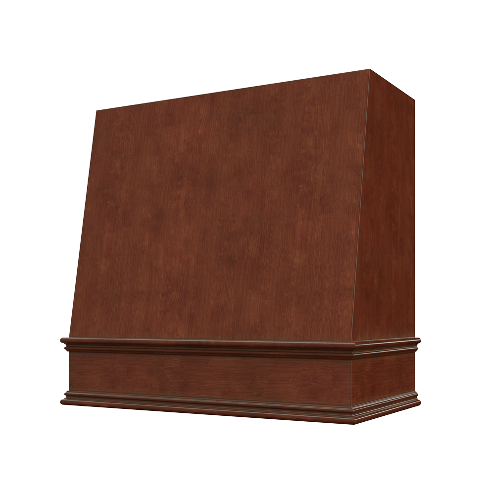 Casselberry-Saddle: Hood WIL 1V Wilmington Angled Classic Moulding Smooth Wood