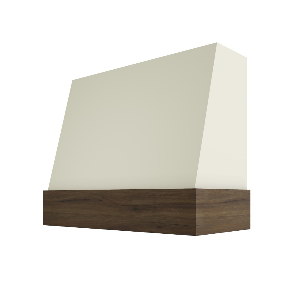 Haven Harbor Hood WIL 3V Wilmington Angled Walnut Band Smooth Wood