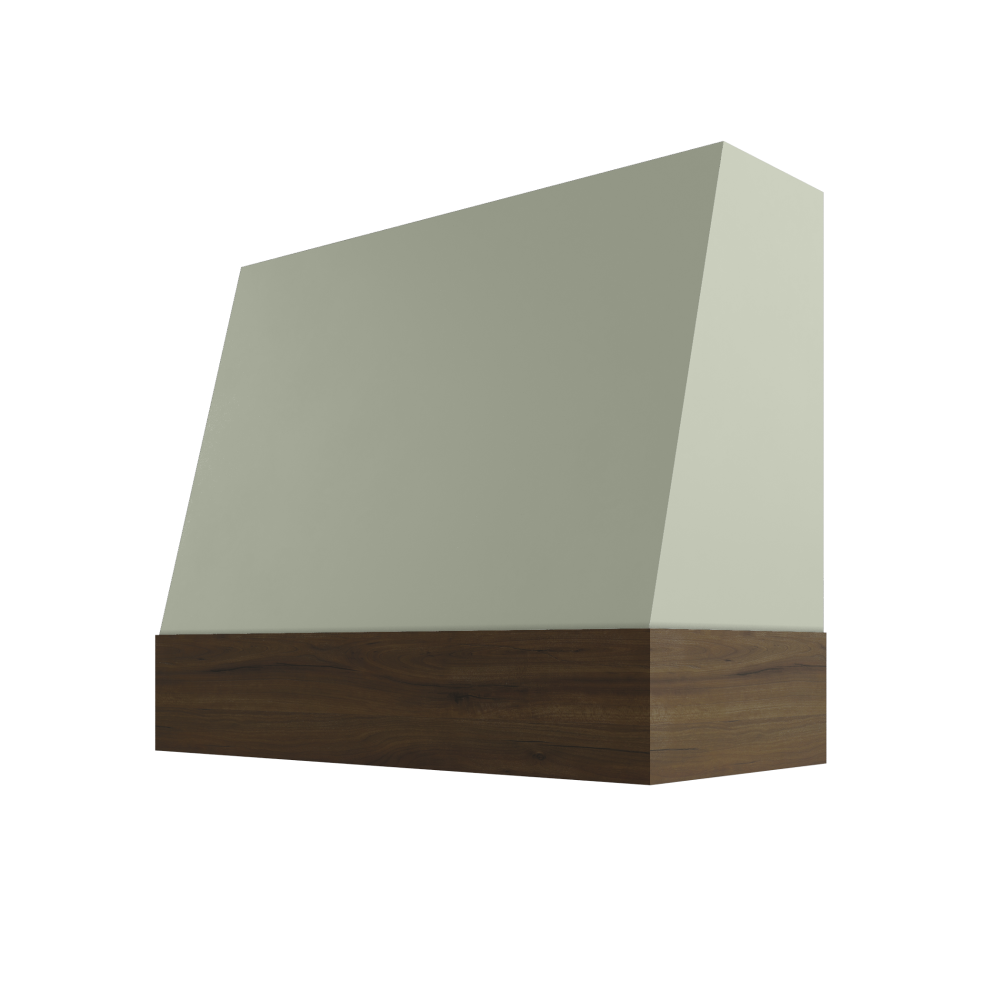 Oxford-Sage: Hood WIL 3V Wilmington Angled Walnut Band Smooth Wood