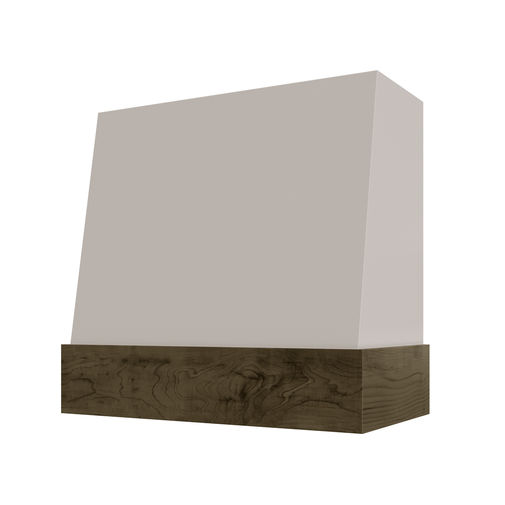 Shaker-Dove: Hood WIL 3V Wilmington Angled Walnut Band Smooth Wood