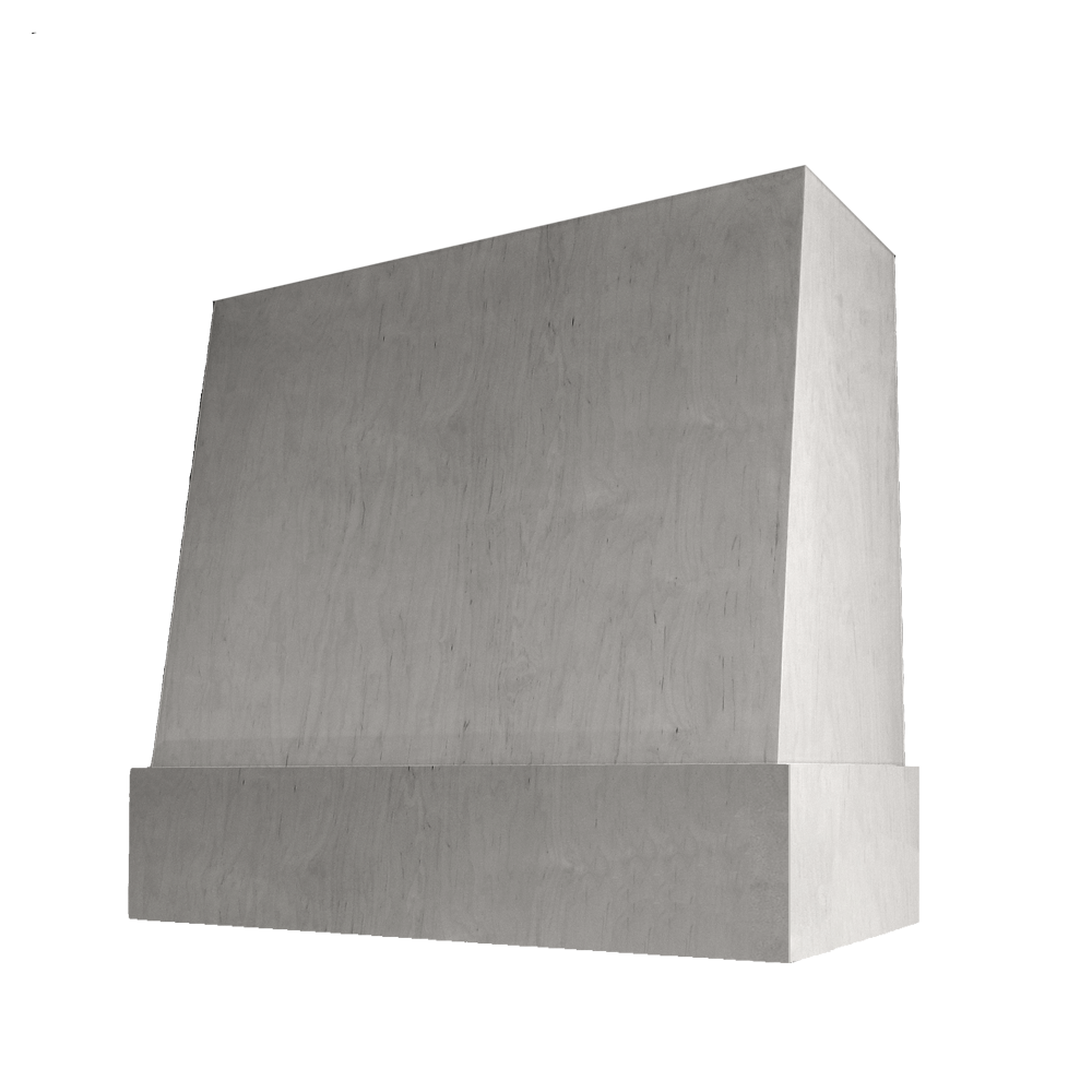 Oxford-Mist: Hood WIL 4V Wilmington Angled Matching Maple Band Smooth Wood