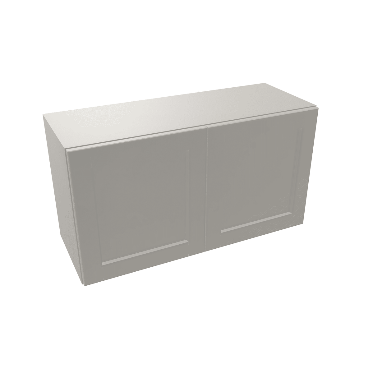 Misty-Grey Assembled Wall Cabinet Abridged 18" High 2 Door