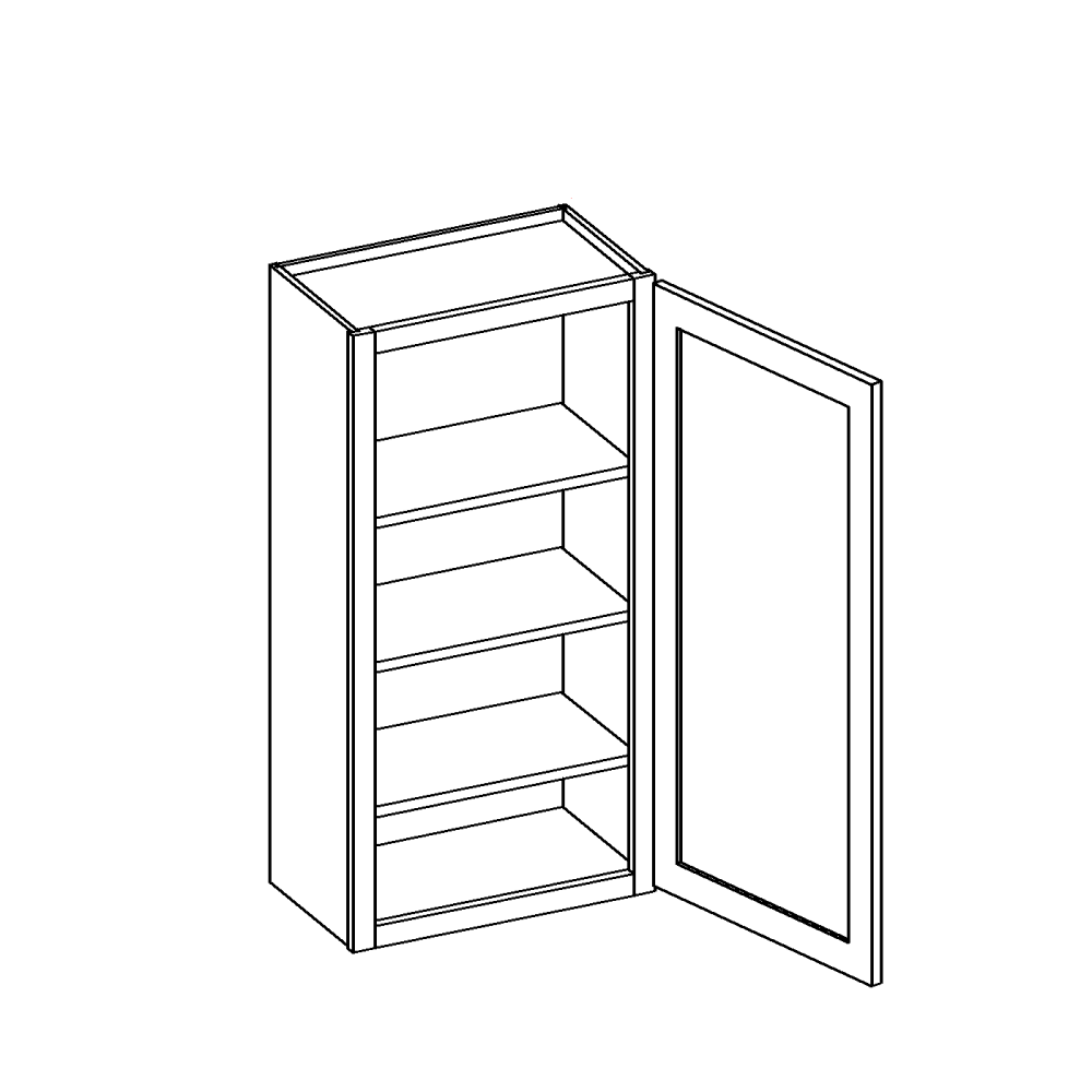 Haven Ridge Wall Cabinet 42" High 1 Door