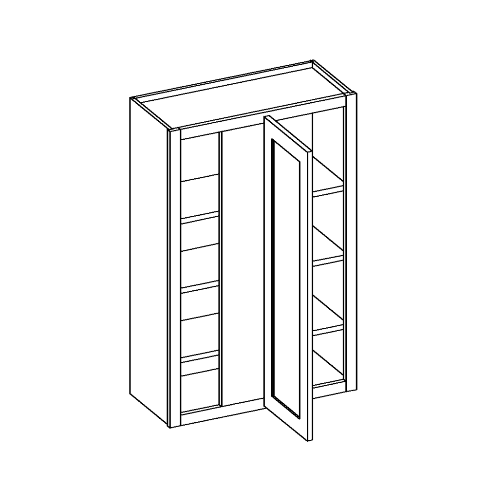 Haven Ridge Wall Cabinet Corner Blind 27"