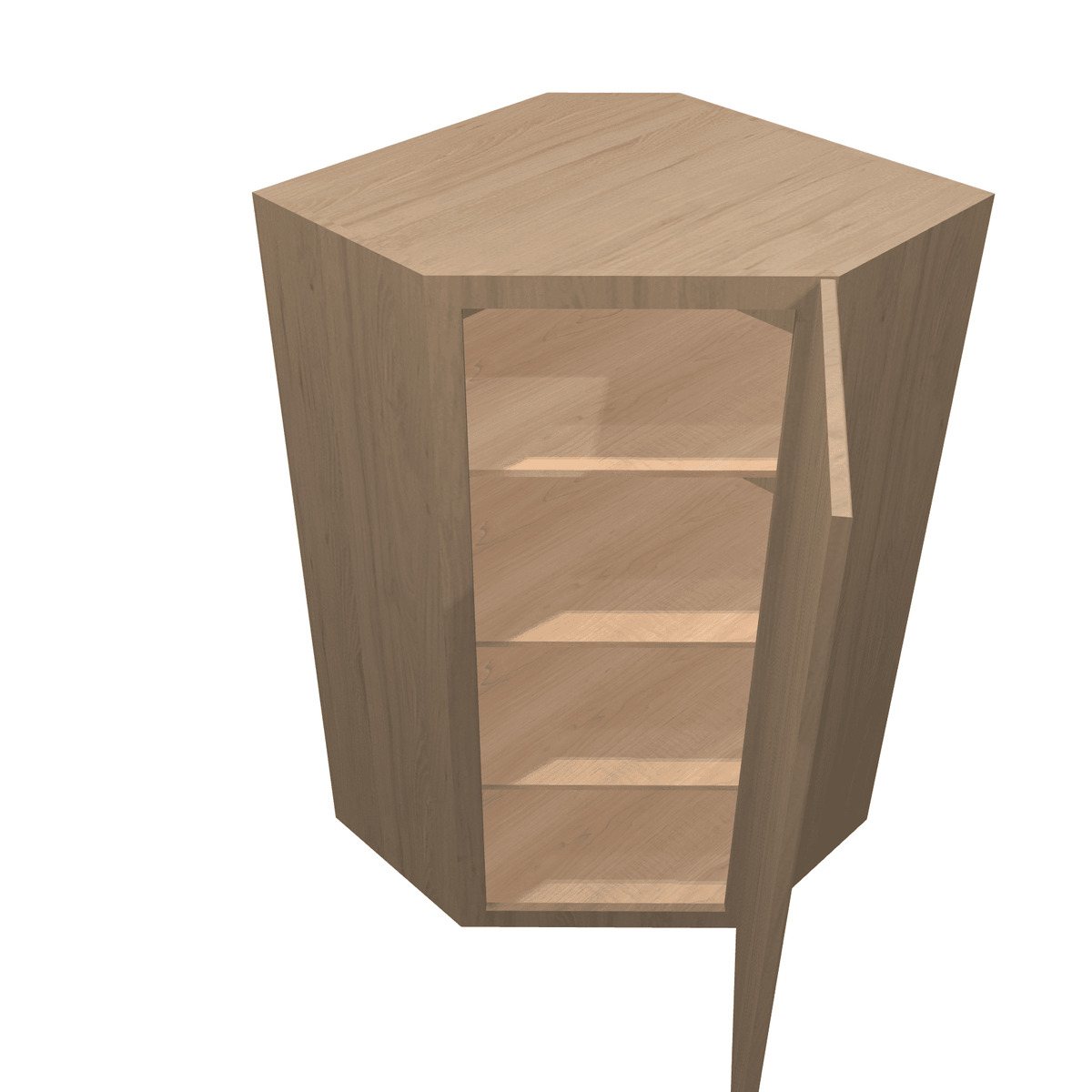 Harvest Assembled Wall Cabinet Corner Diagonal 24" Deep