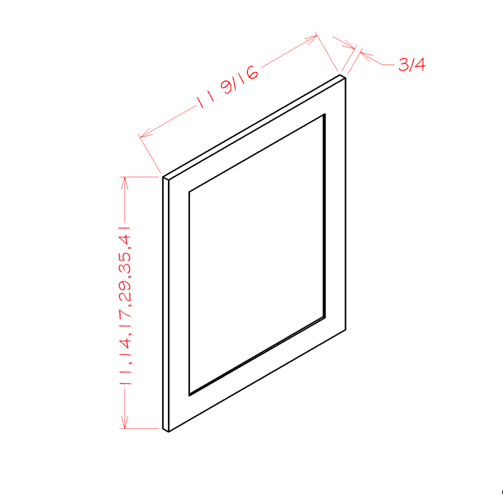 Haven Ridge Panel Wall Decorative End - additional view