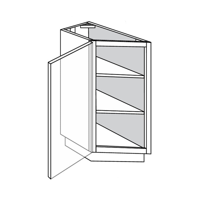 Base Cabinet Transiition Base End 1 Door