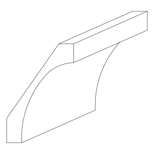 Shaker-Sand: Molding Cove Crown