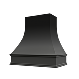 Shaker-Ivy: Hood ASH 1V Ashville Sloped Classic Moulding Smooth Wood