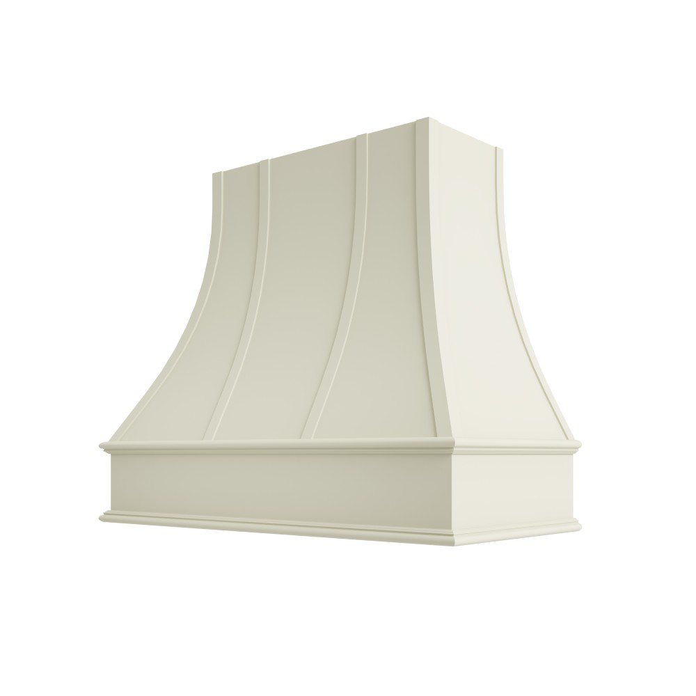 Haven Harbor Hood ASH 3V Ashville Sloped Classic Moulding Strapped Wood
