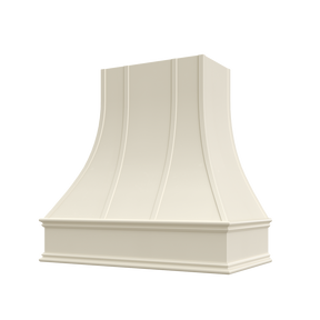 Haven-Sage: Hood ASH 3V Ashville Sloped Classic Moulding Strapped Wood