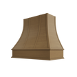 Shaker Essence Oak Hood ASH 3V Ashville Sloped Classic Moulding Strapped Wood