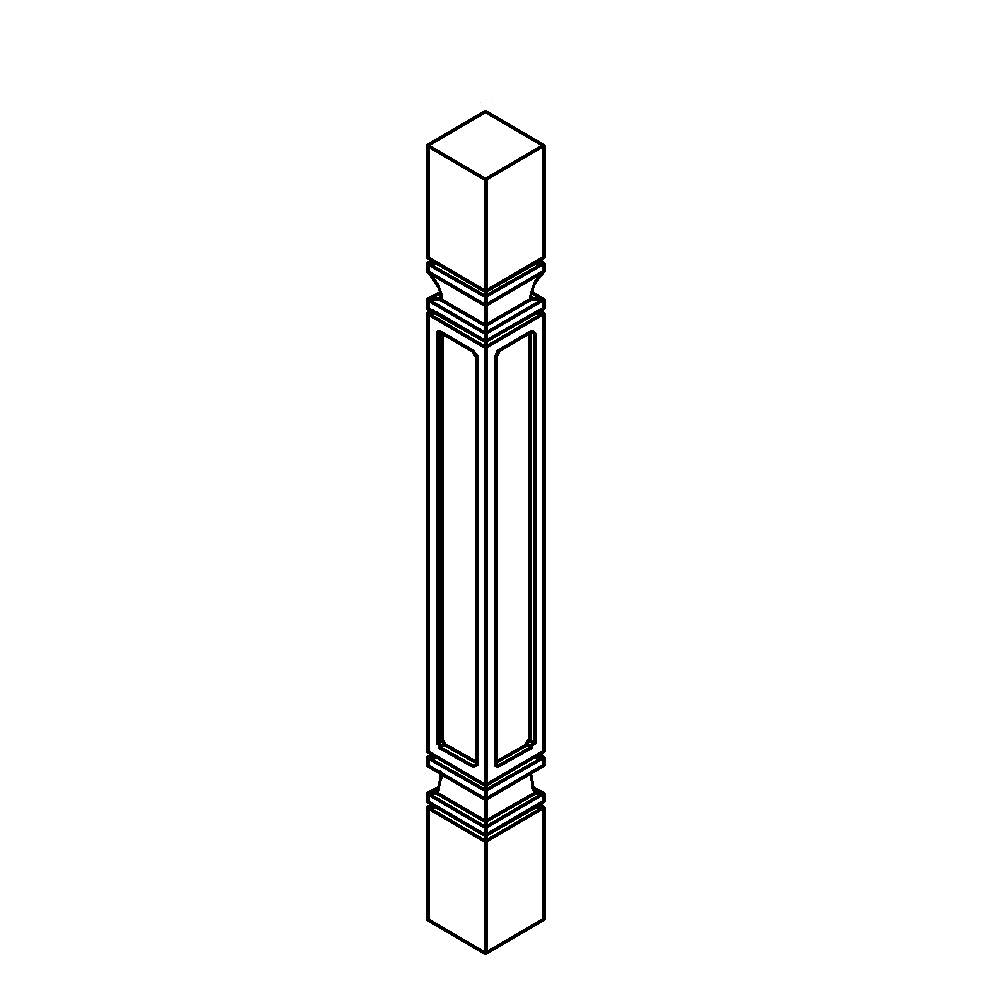 Haven Ridge Accessory Square Decorative Leg