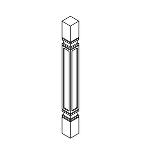 Haven Ridge Accessory Square Decorative Leg