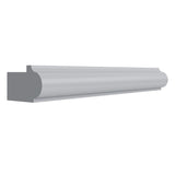 Belmont Grey Molding Light Rail Narrow