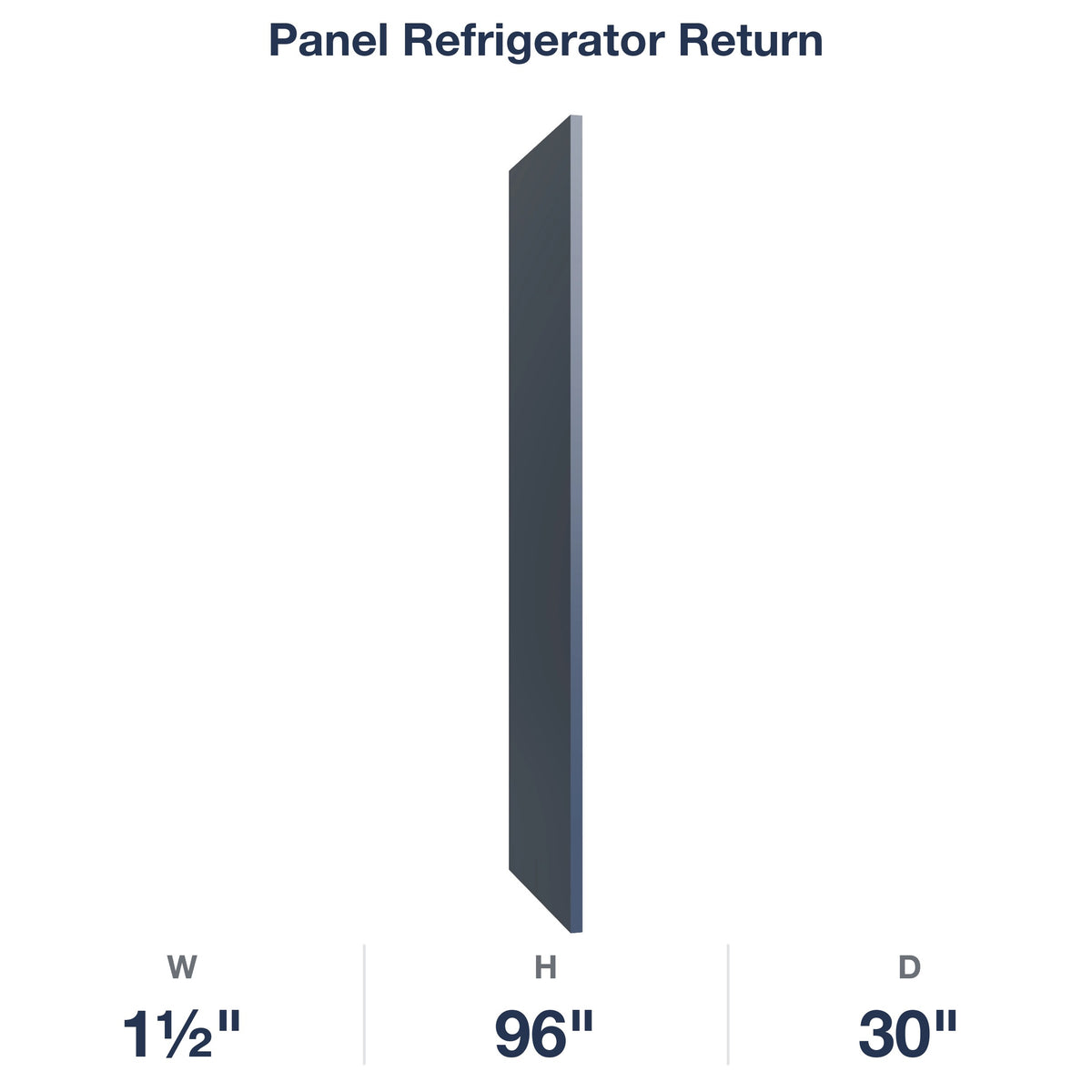 Belmont-Midnight: Panel Refrigerator Return