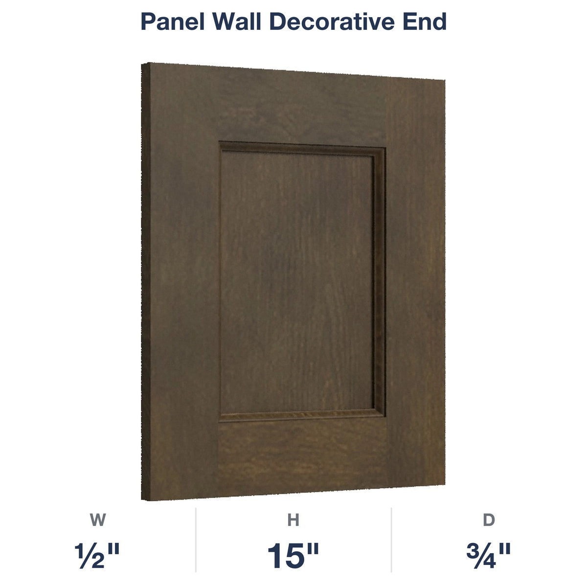 Belmont-Slate: Panel Wall Decorative End