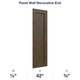 Belmont-Slate: Panel Wall Decorative End