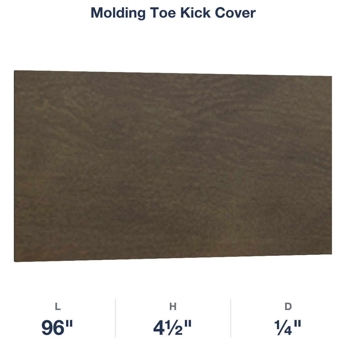 Belmont-Slate: Molding Toe Kick Cover