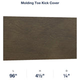 Belmont-Slate: Molding Toe Kick Cover