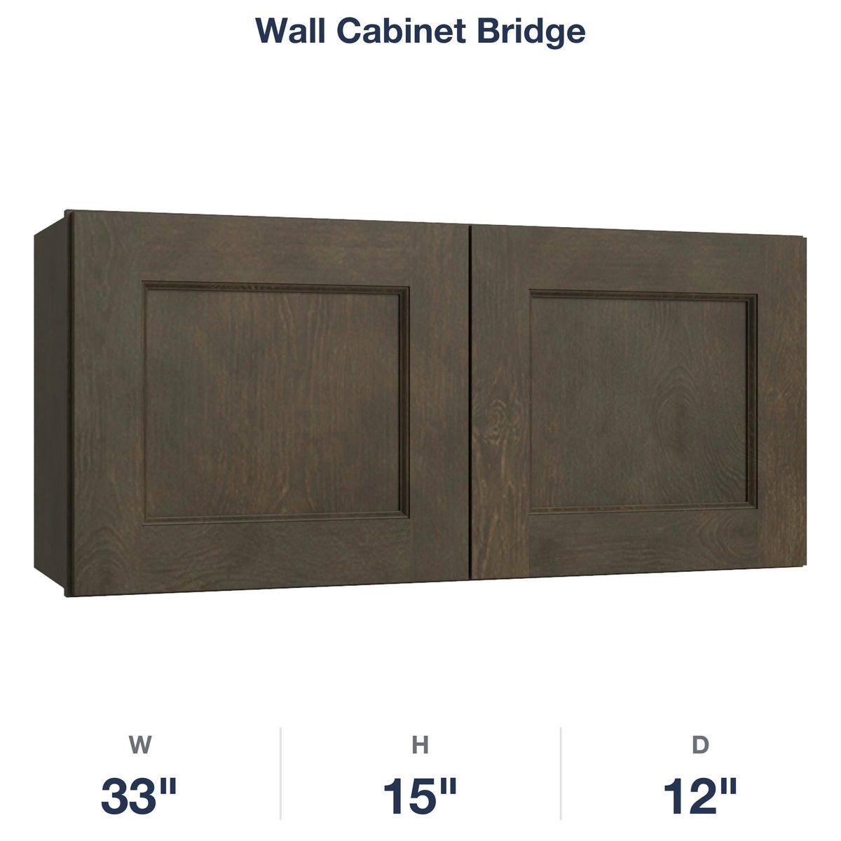 Belmont-Slate Wall Cabinet Bridge