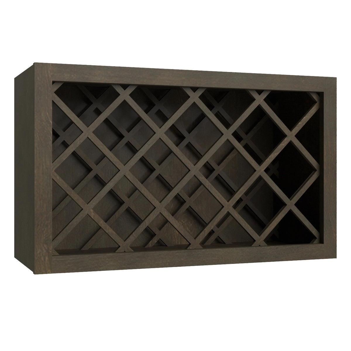 Belmont Slate Wall Cabinet Wine Rack 30" x 18"