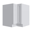 Belmont White Base Cabinet Corner Easy Reach with Optional Lazy Susan