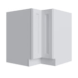 Belmont White Base Cabinet Corner Easy Reach with Optional Lazy Susan
