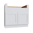 Belmont White Base Cabinet Sink Farm Sink