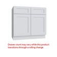 Belmont White Base Cabinet Sink