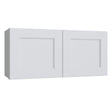Belmont White Wall Cabinet Bridge