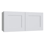 Belmont White Wall Cabinet Bridge